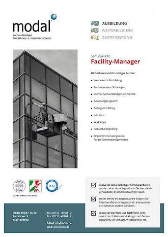 Broschüre: Facility - Manager