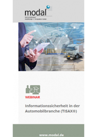 Broschüre: Informationssicherheit in der Automobilbranche (Webinar)