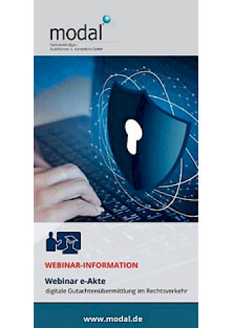Broschüre: Webinar e-Akte
