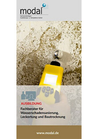 Broschüre: Fachberater für Wasserschadensanierung