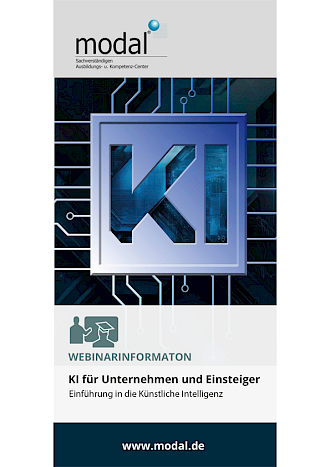 Broschüre: KI Schulung für Unternehmen und Einsteiger (Webinar)