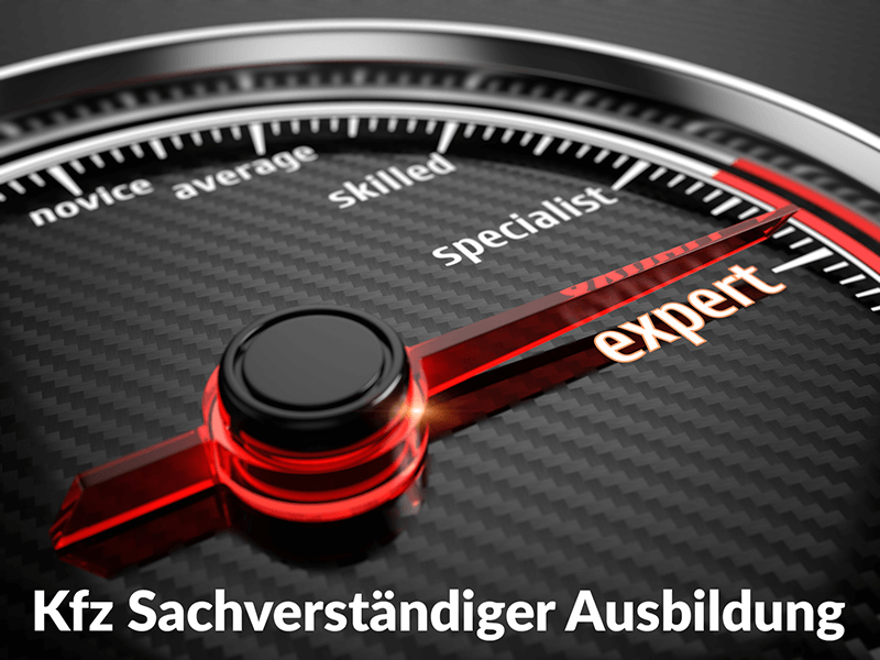 Mit der Kfz Sachverständiger Ausbildung zum Experten
