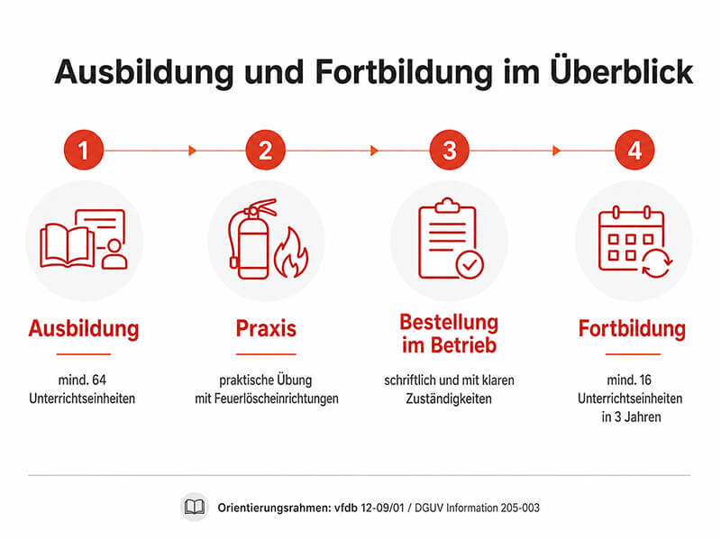 Brandschutzbeauftragter Ausbildung & Fortbildungen im Überblick