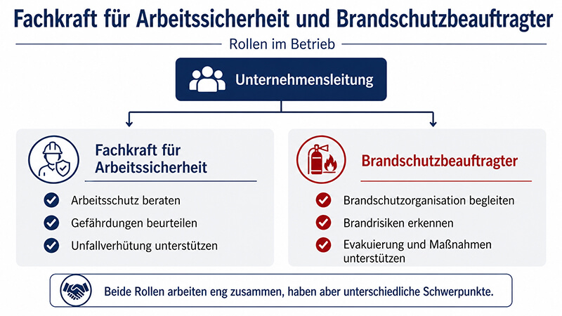 Fachkraft fuer Arbeitssicherheit und Brandschutzbeauftragter