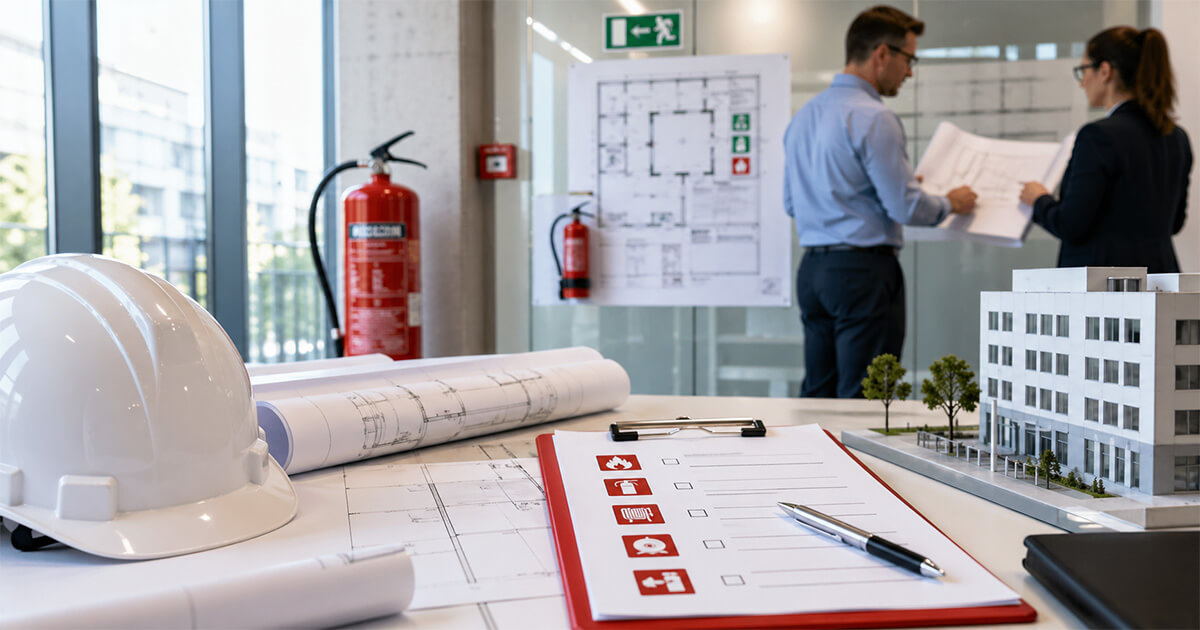 Brandschutz: Berufsgenossenschaftliche und baubehördliche Vorgaben