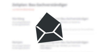 Zeitpläne per Mail oder Post